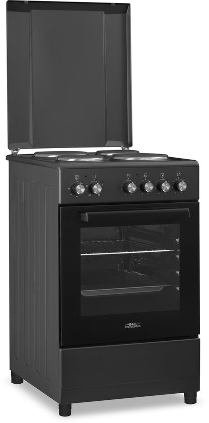 Everglades EVCK5110 - Vrijstaand Elektrisch Fornuis