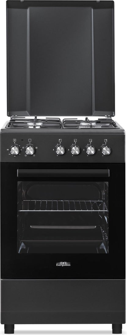 Everglades EVCK5010 - Vrijstaand Gasfornuis