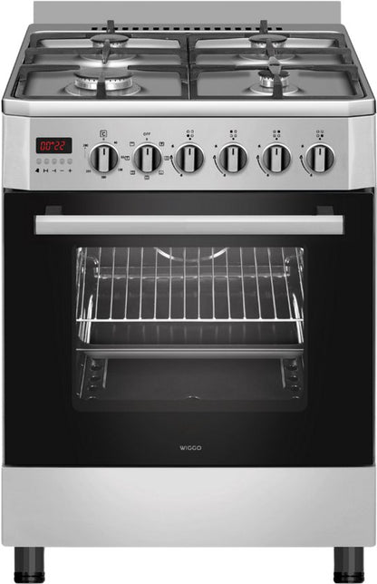 Wiggo WO-E609R(XX) Vrijstaand gasfornuis