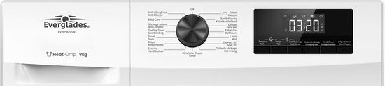 Everglades EVHP9055W Warmtepompdroger
