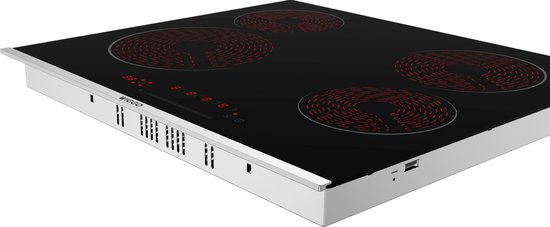 Wiggo WH-E674GC(B) - Inbouw Keramische kookplaat