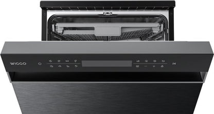 Wiggo WD-F6148B(DX) - Vrijstaande Vaatwasser