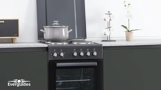 Everglades EVCK5110 - Vrijstaand Elektrisch Fornuis