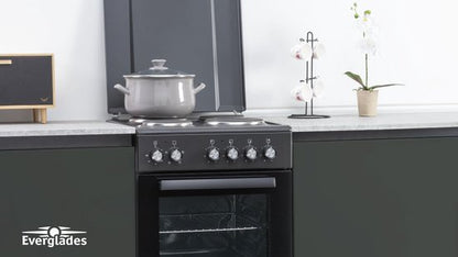 Everglades EVCK5110 - Vrijstaand Elektrisch Fornuis