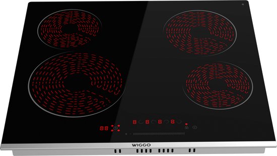 Wiggo WH-E674GC(B) - Inbouw Keramische kookplaat