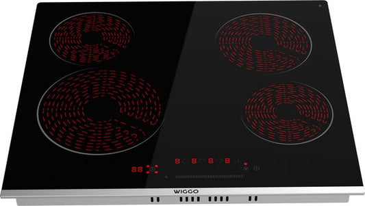 Wiggo WH-E674GC(B) - Inbouw Keramische kookplaat