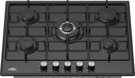 Everglades EVBI8512 Inbouw Gaskookplaat