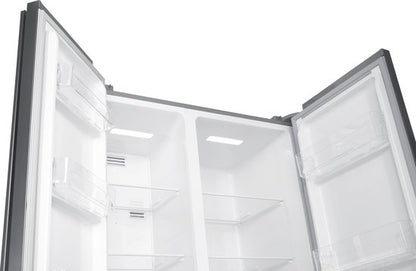 Wiggo WR-SBS18E(X) - Amerikaanse Koelkast