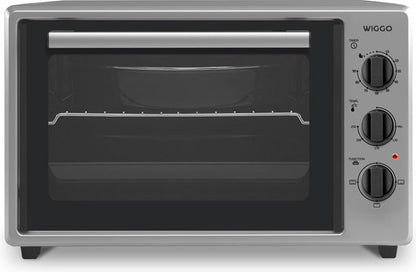 Wiggo WMO-E353(X) - Vrijstaande Mini Oven - Electrisch - 50 CM - 35 liter - 1800 W - 5 Jaar Garantie - Roestvrijstaal