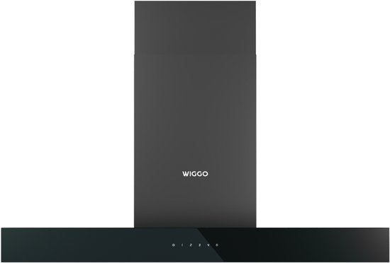 Wiggo WE-A941T(B) – T-Model Wandschouw Afzuigkap