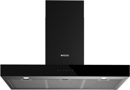Wiggo WE-A941T(B) – T-Model Wandschouw Afzuigkap