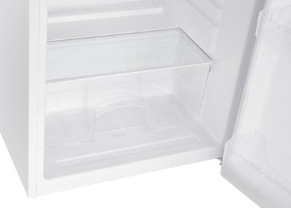 Wiggo WL-TT8D(W) - Vrijstaande - Kastmodel koelkast - Deur Links - 55 cm - 126 Liter - Energieklasse D - 5 jaar garantie - Wit