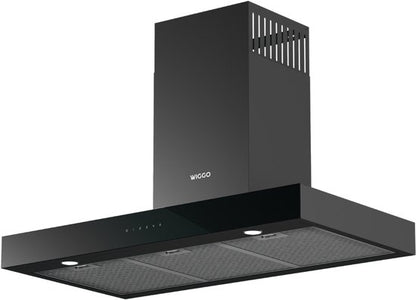 Wiggo WE-A941T(B) – T-Model Wandschouw Afzuigkap