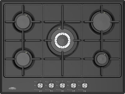 Everglades EVBI8512 Inbouw Gaskookplaat