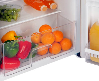 EDY EDTC5519 - Tafelmodel Koelkast - D Klasse - Wit - 120 Liter - 4* Vriesvak - 39dB - 5 Jaar Garantie