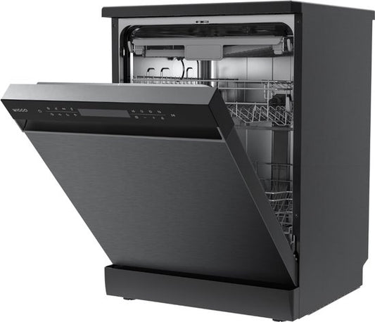 Wiggo WD-F6148B(DX) - Vrijstaande Vaatwasser