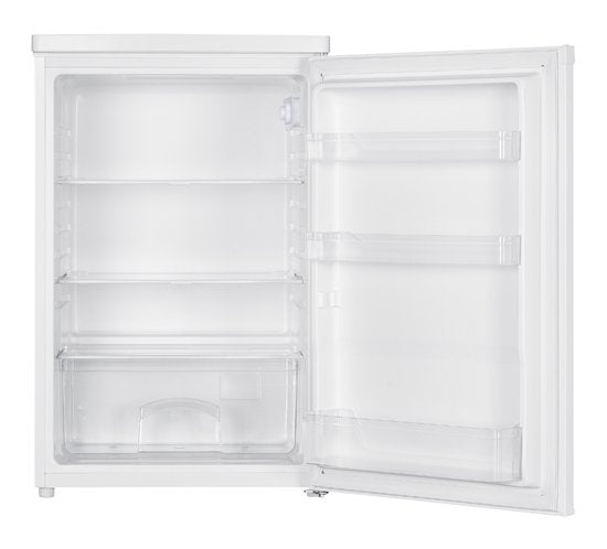 Wiggo WL-TT8D(W) - Vrijstaande - Kastmodel koelkast - Deur Links - 55 cm - 126 Liter - Energieklasse D - 5 jaar garantie - Wit