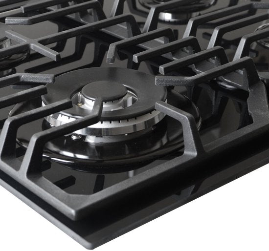 Wiggo WH-G634GL(B) - Inbouw Gaskookplaat