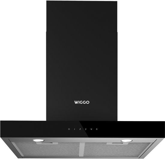 Wiggo WE-A641T(B) – T-Model Wandschouw Afzuigkap