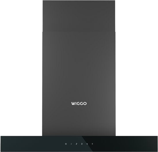 Wiggo WE-A641T(B) – T-Model Wandschouw Afzuigkap