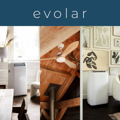 Evolar Mobiele Airco Zonder Afvoerslang - met Luchtontvochtiger