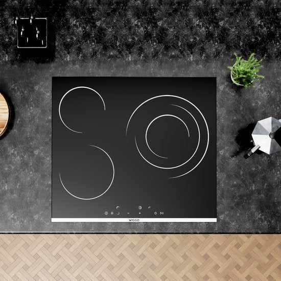 Wiggo WH-E673GC(B) - Inbouw Keramische kookplaat
