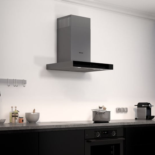 Wiggo WE-A641T(X) – T-Model Wandschouw Afzuigkap