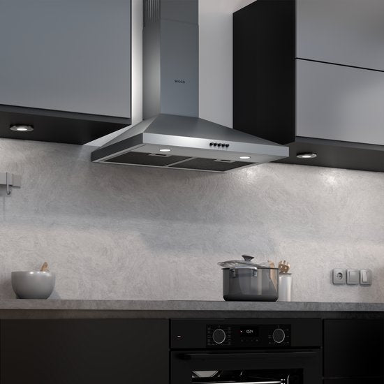 Wiggo WE‑D630P(X) – Wandschouw Afzuigkap