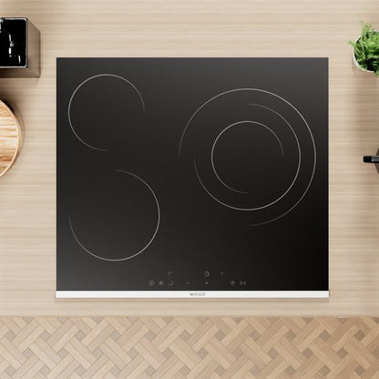 Wiggo WH-E673GC(B) - Inbouw Keramische kookplaat