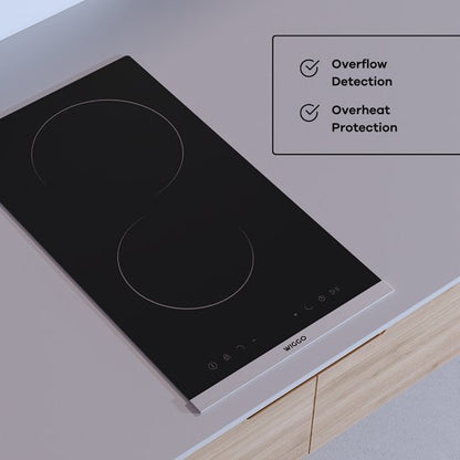 Wiggo WH-E312G(B) - Inbouw Inductiekookplaat