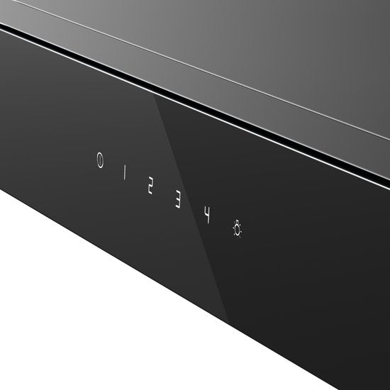 Wiggo WE-A941T(B) – T-Model Wandschouw Afzuigkap