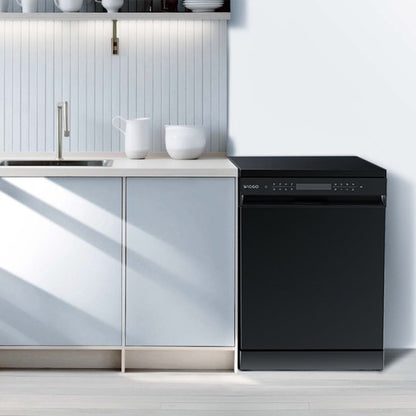 Wiggo WD-F6148B(DX) - Vrijstaande Vaatwasser