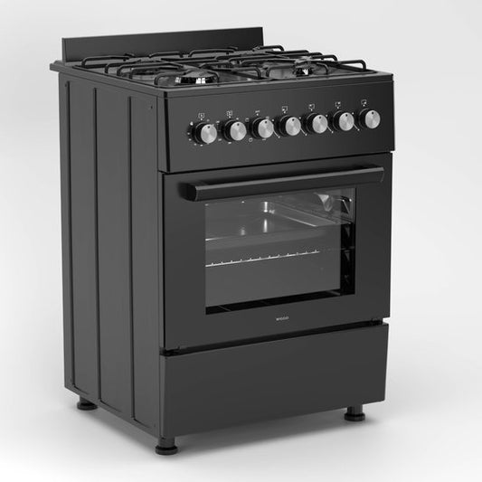 Wiggo WO-E606A(BB) Vrijstaand Gasfornuis