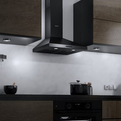 Wiggo WE‑D530P(B) – Wandschouw Afzuigkap