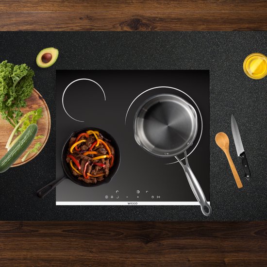 Wiggo WH-E673GC(B) - Inbouw Keramische kookplaat
