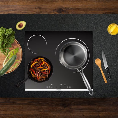 Wiggo WH-E673GC(B) - Inbouw Keramische kookplaat