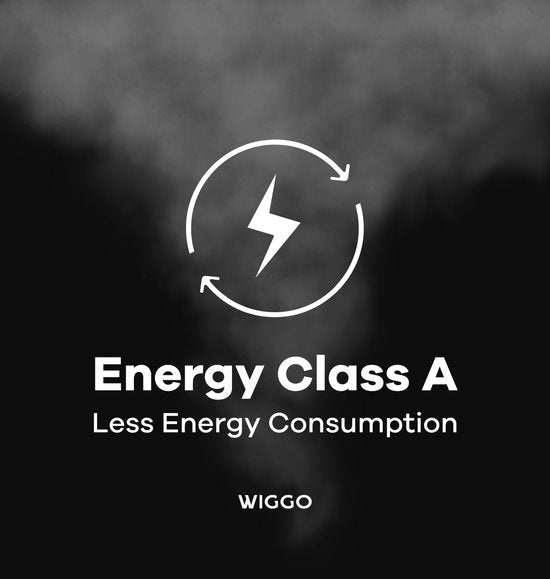 Wiggo WO-E609R(BB) Serie 9 - Gasfornuis - Zwart