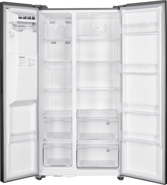 Wiggo WR-SBS18IME(X) - Amerikaanse Koelkast