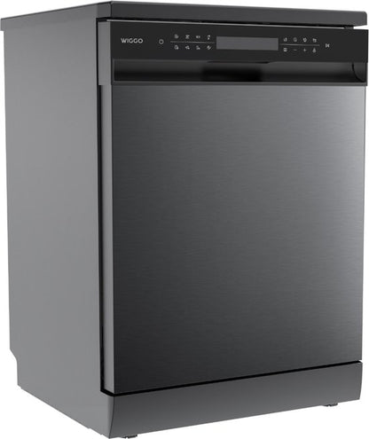 Wiggo WD-F6148B(DX) - Vrijstaande Vaatwasser