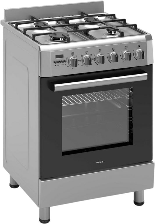 Wiggo WO-E609R(XX) Vrijstaand gasfornuis